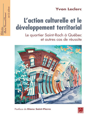 cover image of L'action culturelle et le développement territorial.